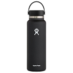 Hydro flask W40BTS001 Широкий рот с Flex 2.0 1.18L Термо Черный Black