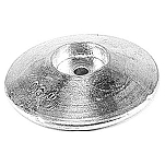 Talamex 45830190 Анод круглой формы FP05 Алюминий Серебристый Grey 90 mm 
