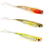 Mikado PMTS-7.5-521RT Tsubame Мягкая Приманка 75 мм 5 единицы Многоцветный 521RT