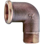 Maestrini GS30661 M/F бронзовый локоть Золотистый 1/2´´ 