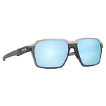 Oakley OO4143-1258 Parlay Prizm Поляризованные Очки Matte Grey Smoke Prizm Deep Water Polarized/CAT2
