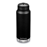 Klean kanteen 1008333 TKWide 32oz Термоблакон с изолированной крышкой-петлей Черный Black