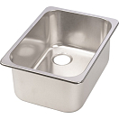 LA1401 Раковина из нержавеющей стали / прямоугольная / 355x260x150 мм