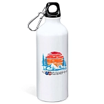 Kruskis MD4049S101C414 Бутылка Us Camp 800ml  White
