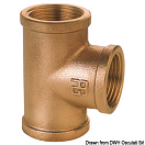 Купить Raccordo a &quot.T&quot. in bronzo F-F-F da 3/8&quot. 7ft.ru в интернет магазине Семь Футов