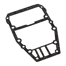 Прокладка под проставку блока  Suzuki DT9.9-15, Omax 5211393910_OM
