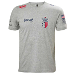 Helly hansen 21208_949-2XL Футболка с коротким рукавом American Magic Grey Melange 2XL