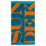 Sundek AM443ATC1000-01201-U полотенце Maxi logo  Teal 01