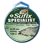 Sufix 13SUDS1XL0180MZB2E English Match Мононить 150 M Красный Burgundy 0.170 mm 
