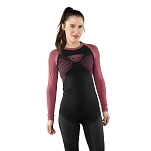 Dynafit 08-0000071057-6231-42/36 Базовый слой с длинным рукавом Speed Dryarn Dark Rose / Black 30x25x2