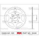 Купить Звезда для мотоцикла ведомая B4448-45 RK Chains 7ft.ru в интернет магазине Семь Футов