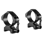 Hawke HW23030 Крепление низкого стального кольца с гайкой Weaver 34 mm Black  Hunt