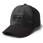 Pelagic 1202223001-BCH-00 Кепка Performance Terminal Open Seas  Black / Charcoal