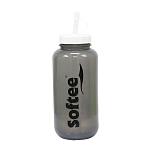 Softee 24137.011.100 Бутылка с соломой 1000ml Серый Grey