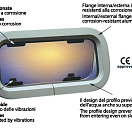 LEWMAR Standard portlight 3, 19.430.30