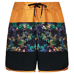 Oakley FOA404818-99I-40 Плавки Neon Palms 19´´ Многоцветный Yellow Palm Block Print 40