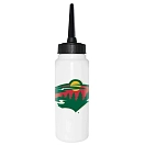 Купить Nhl 65073-MINNESOTA WILD-1000 ml Бутылка для воды Minnesota Wild 1L Белая White / Black 7ft.ru в интернет магазине Семь Футов