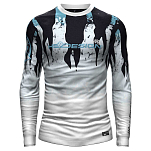 Hotspot design 010004505 Футболка с длинным рукавом Wahoo Performance Белая White 2XL