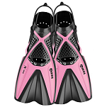 Ласты для снорклинга с открытой пяткой детские Mares X-One JR 410345 размер 30-34 розовый