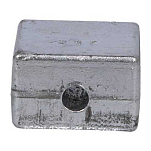 Super marine ANO317 OMC 50-140HP Цинковый кубический анод Серебристый Grey