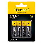 Intenso 900018406 LR06 Щелочные батареи типа АА 4 единицы измерения Черный Black / Yellow