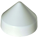 Купить Dock edge 686-91871F Cone Свайная крышка Белая  Off White 7´´  7ft.ru в интернет магазине Семь Футов