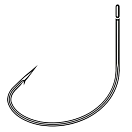 Купить VMC AVM351464-UNIT Однобородный крючок с бородкой Wide Bait 7135BN 15 Единицы Black Nickel 3/0 7ft.ru в интернет магазине Семь Футов
