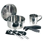 Laken 8817FN Готовка из нержавеющей стали Set С неопреновой крышкой и чашкой Серебристый Silver