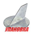 Анод цинковый Yamaha C40/C55, Omax (упаковка из 4 шт.) 6794537100_OM_pkg_4