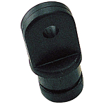 Sea-dog line 354-2731801 Внутренний Eye Конец Черный Black Nylon 2.2 cm 