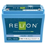Relion 569-rb60 Литий-ионный аккумулятор RB60 60Ah Blue 26x18x22 259 x 167.64 x 208.28 mm