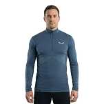 Salewa 00-0000027967-8670-52/xl Футболка с длинным рукавом Zebru Responsive Dark Denim 22x13x5
