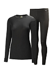 HELLY HANSEN 48675_990 Женский КОМПЛЕКТ COMFORT LIGHT / черный / Размер одежды: XL
