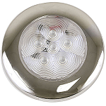 Scandvik 390-41321P Синий светодиод для поверхностного монтажа 10-30V Серебристый Silver 13 Lumens 