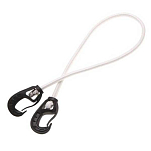 Euromarine 001762 Sandow Ocean 60 cm Пластиковый крюк Эластичная веревка Бесцветный White / Black 10 mm