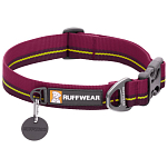 Ruffwear 25204-6461114 Flat Out Собачий ошейник Фиолетовый Wildflower Horizon 28-36 cm