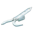 Купить Talamex 26206150 Лодочный крюк оцинкованный Серебристый Grey 150 mm  7ft.ru в интернет магазине Семь Футов