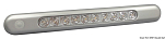 Накладной 10 LED светильник водонепроницаемый IP66 12В 5.4Вт 450Лм хромированный корпус с выключателем, Osculati 13.192.11