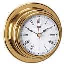 Купить Часы кварцевые судовые Termometros ANVI 32.1050 Ø95/70мм 45мм из полированной латуни 7ft.ru в интернет магазине Семь Футов