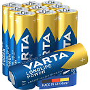 Купить Varta 38608 1x10 Longlife Power Mignon AA LR06 Аккумуляторы Голубой Blue 7ft.ru в интернет магазине Семь Футов