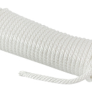 Веревка сплошного плетения d8мм, L15м, белый, Marine Rocket MR-PETS08015