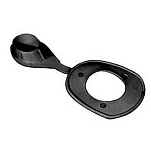 Oem marine SP290000 Крышка держателя стержня Black 40 mm