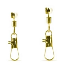 Купить Sele 499000 Вертлюжок с застежкой Interlock  Gold S 7ft.ru в интернет магазине Семь Футов