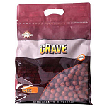 Dynamite baits 34DBDY920 The Crave Boilies 5Kg Серый  Grey 20 mm 