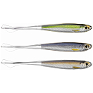 Купить Live target GTM115SK951 Ghost Tail Minnow Dropshot Мягкая приманка 115 mm Серебристый Silver / Smoke 7ft.ru в интернет магазине Семь Футов
