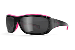 Спортивные очки LiP Tide / Gloss Black - Pink Rubber / PC Polarized / Levante Series Chroma Smoke, 3287