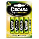 Купить Cegasa 150 1x4 Super Щелочные батарейки типа АА Зеленый Green / Yellow 7ft.ru в интернет магазине Семь Футов