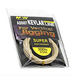 M&W International ACAKLKY1300 Assist Kevlar KY-1 3.5 m Плетеный Brown 300 Lbs