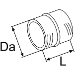 Коннектор воздуховода из пластика Webasto 1319476A 80 x 75 мм