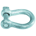 Talamex 08106006 лук кандалы 25 единицы измерения Серебристый Galvanized 6 mm 